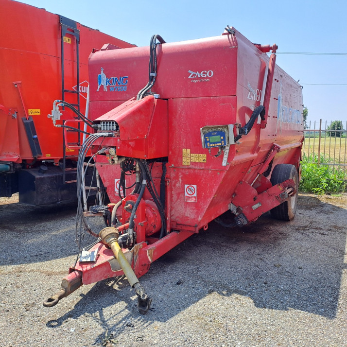 CARRO MISCELATORE TRAINATO ZAGO KING WT 200