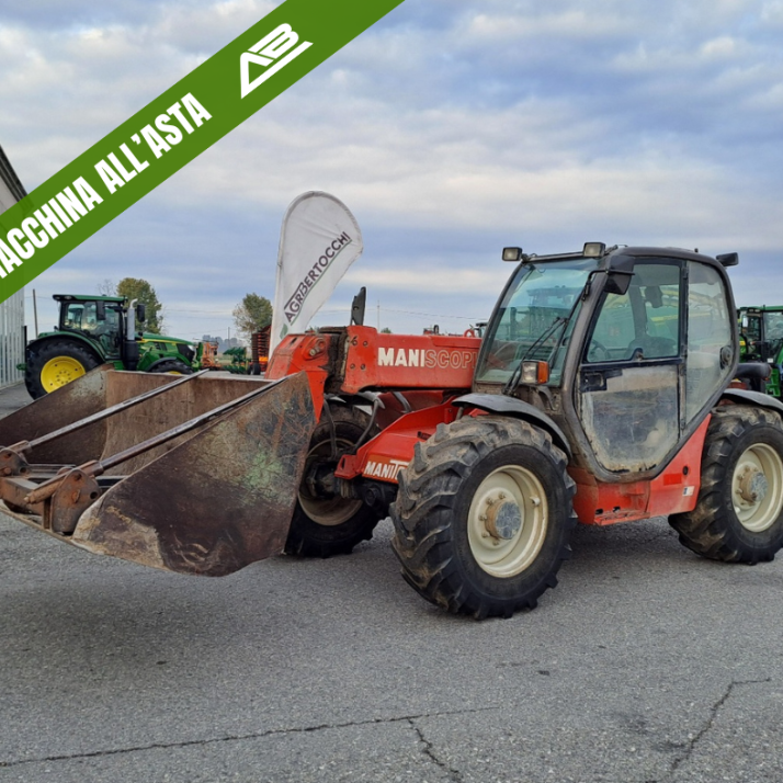 TELESCOPICO MANITOU MLT 731 80 MANISCOPIC - ASTA AGRIBERTOCCHI
