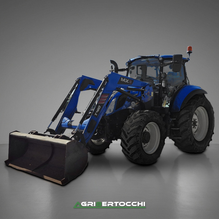 NEW HOLLAND T5 120 CON CARICATORE 