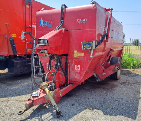 CARRO MISCELATORE TRAINATO ZAGO KING WT 200