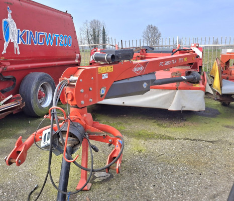 FALCIACONDIZIONATRICE TRAINATA KUHN FC 3160 TLR