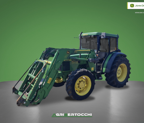 JOHN DEERE 5500 CON CARICATORE JOHN DEERE 633 