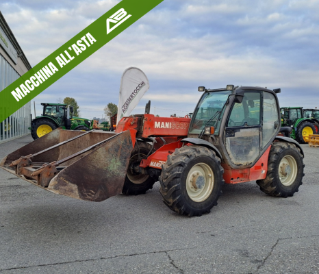 TELESCOPICO MANITOU MLT 731 80 MANISCOPIC - ASTA AGRIBERTOCCHI